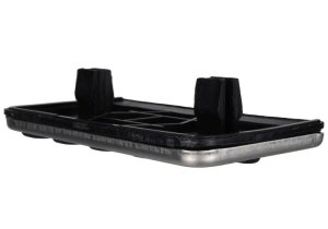 Ford Mustang Pedal Cover Kits - Left Foot - Ford Racing - Aluminum and Urethane Special Edition - Brushed Aluminum - `94-`02